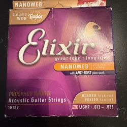 Elixir NANOWEB Guitar Strings