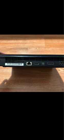 PS3 console and controller