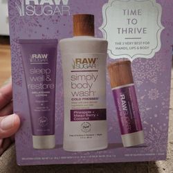 Raw Sugar Gift Set - New!