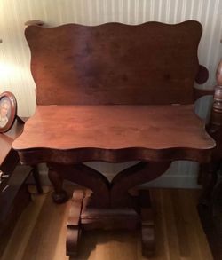 Antique Wooden game table