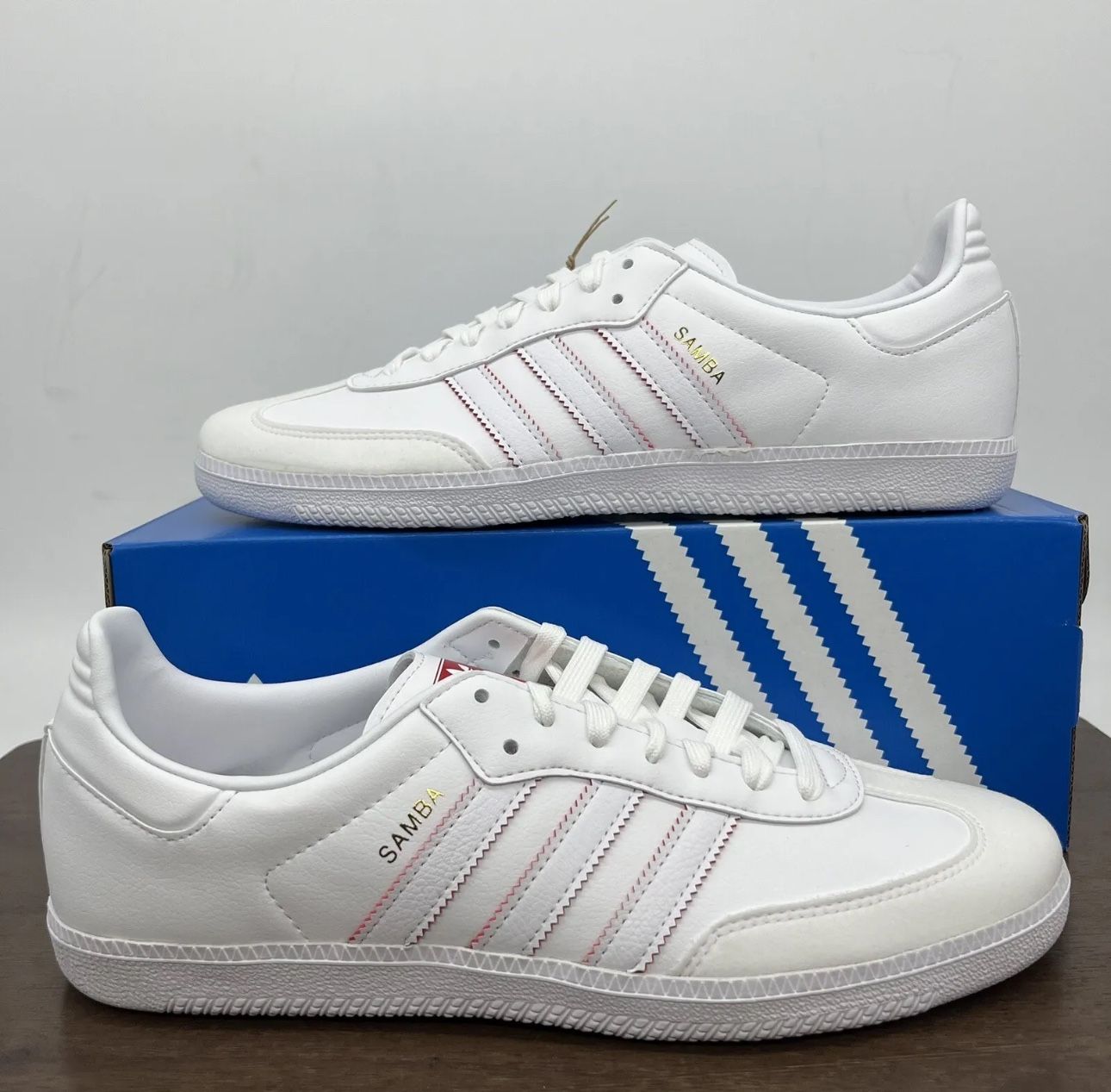 [NEW] Men´s adidas Samba Vegan x Minnie Shoes White...