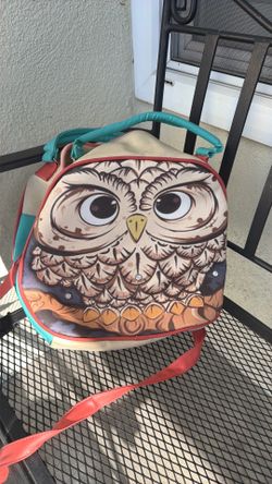 Cute backpack bag owl