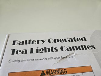 Brand New 24 battery tea lights
