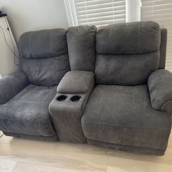 Double Power Recliner 