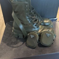 Prada Men Boots Sz 42 