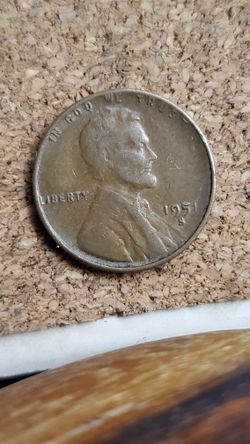 US Mint Mark S Rare 1951 Wheat Penny 