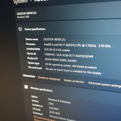 Intel i7 Gaming Desktop Computer System