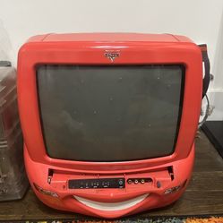 Cars Pixar CRT TV