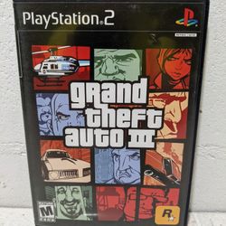 Grand Theft Auto III Playstation 2 PS2 