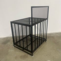 Metal dog crate cage, size:24” by 20” by 22”