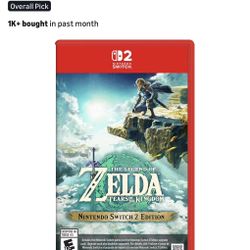 Zelda SWITCH 2 