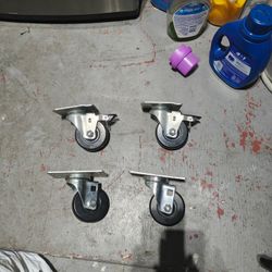 Set Of 4 Swivel Casters 