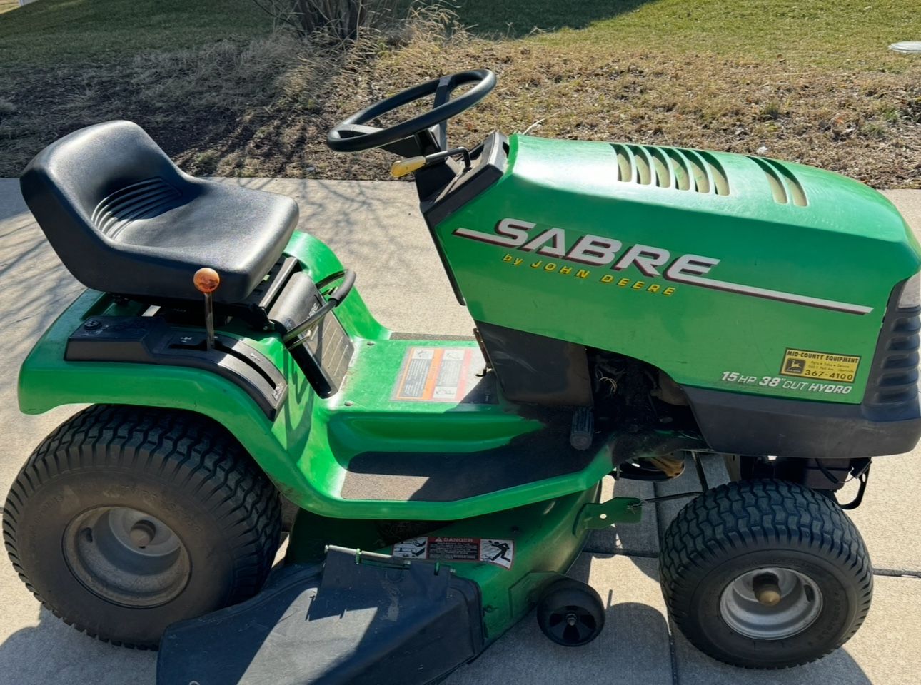 John Deere Tractor Lawn Mower