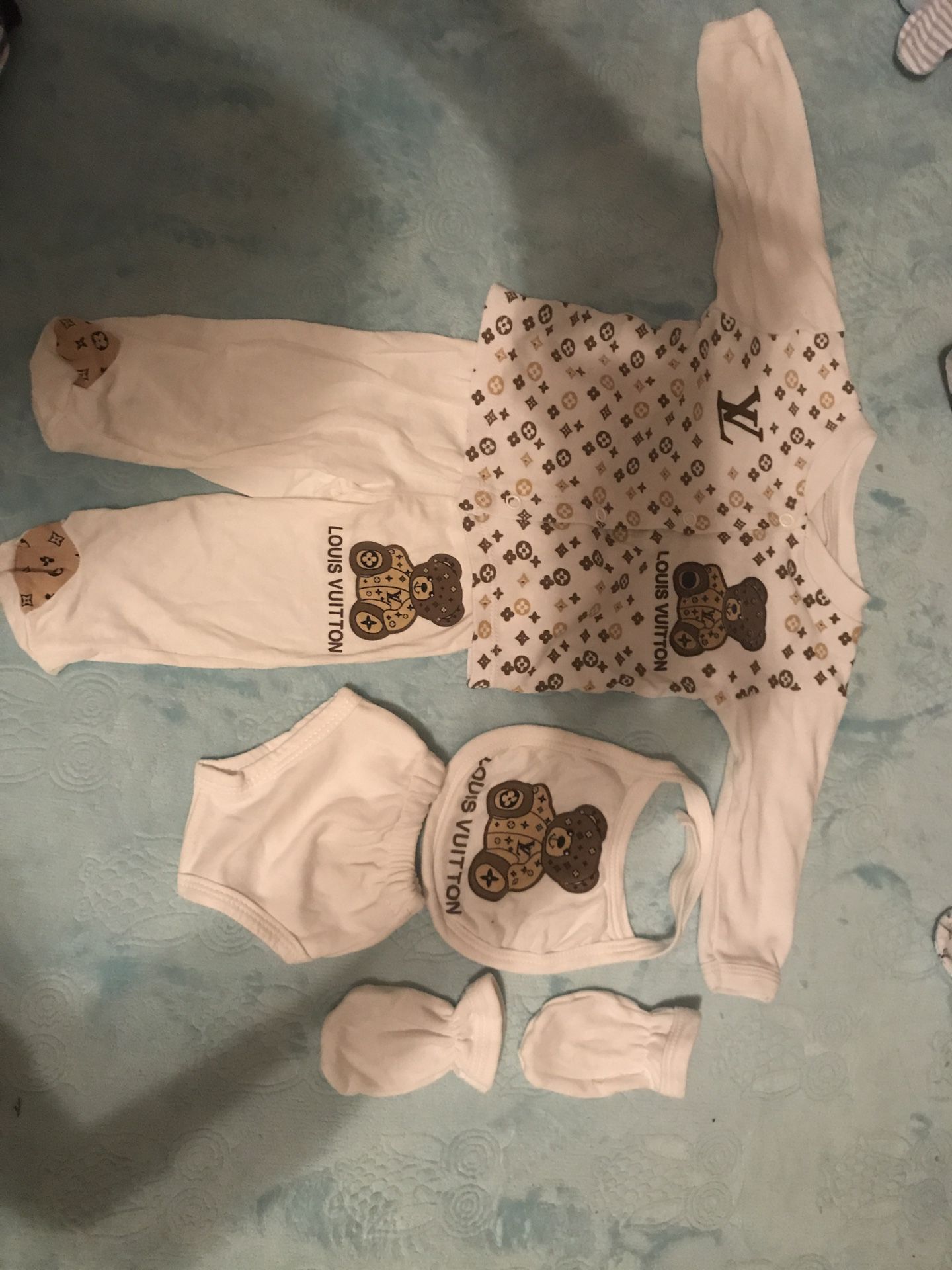 Louis Vuitton newborn outfit for Sale in Castro Valley, CA - OfferUp