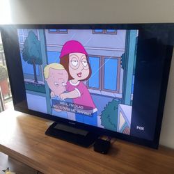 55 inch Sony TV with remote