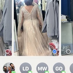 Beautiful Party Dress. Used Once. $350 Value