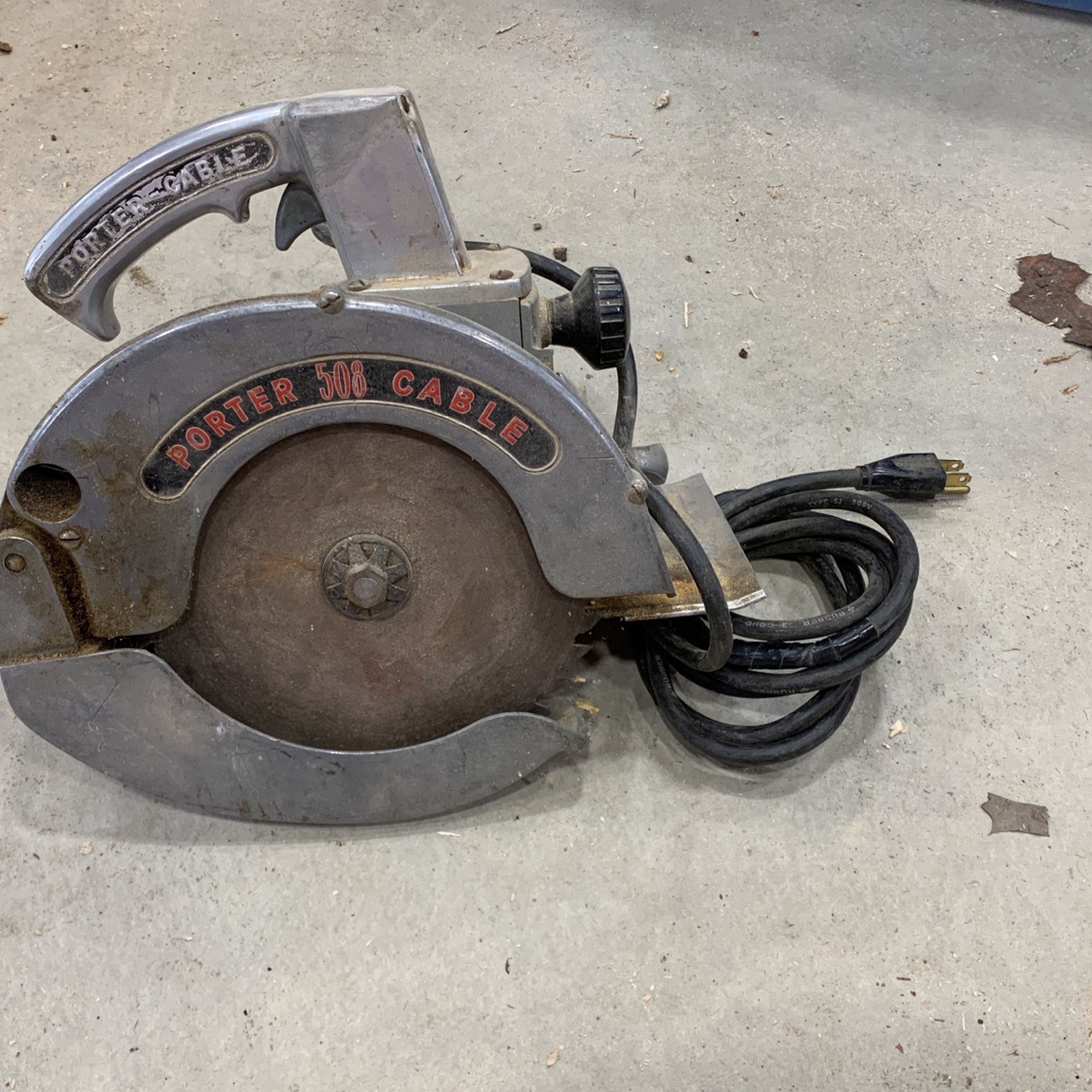 Vintage Porter Cable Circular Saw