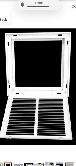 Steel Return Air Filter Grille