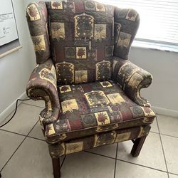 Unique Pattern Accent Chair – $20 OBO