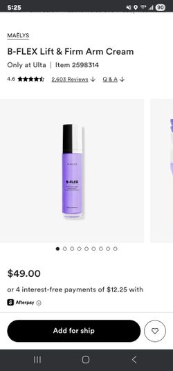 B-Flex Lift And Firm Arm Cream