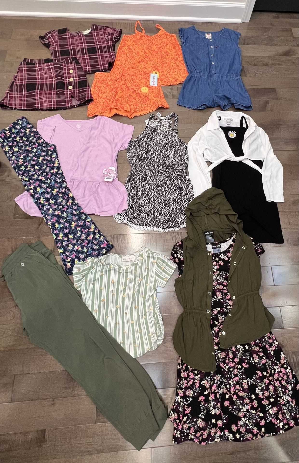 Girls Summer Clothes 10/12