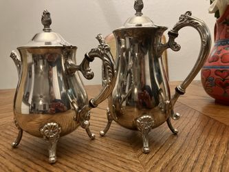 Vintage Silver Plated Teapots