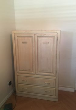 Oak armoire