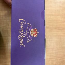 Crown royal whisky glasses and ice mold set