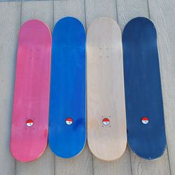 SKATEBOARD DECK CANADIAN MAPLE SIZE 8.0 AND 8.25