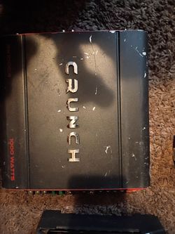 Crunch 1000W Car Audio Amplifier