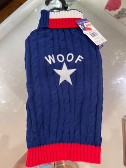 New Texas Dog Sweater