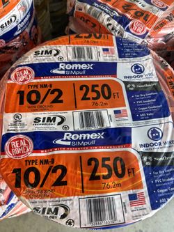 10/2 Romex 250ft