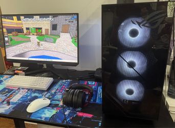 Gaming PC + Monitor Bundle - Excellent Condition