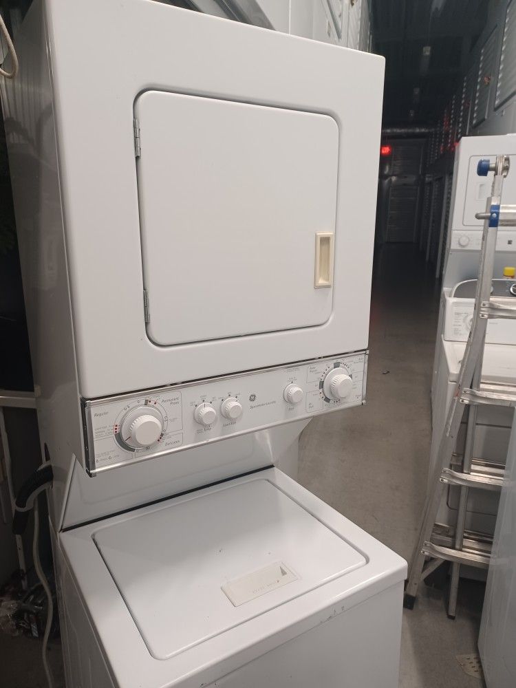 GE 24 inch stack washer https://offerup.com/redirect/?o=ZHJ5LkVy combo works good not a day warranty.I fixed and sell washers and dryers