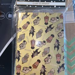 Villains, Notebook Set Of 3 Bought In Germany
