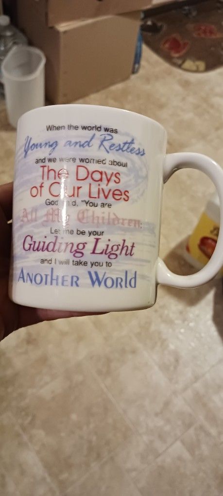 Soap Opera Coffee Cup ☕️
