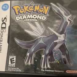 Pokemon Diamond Complete in Box for DS.