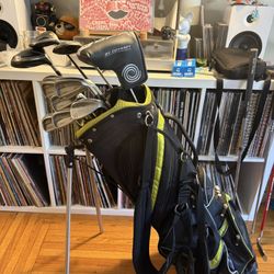 Titleist 804 OS Forged Irons  3-PW + Vokey SM5 54* Sand Wedge + Titleist 980 F 3 & 5 Wood + Odyssey Putter & OGIO Bag 