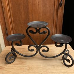 Metal Candlestick Holder