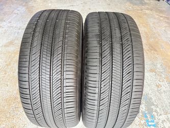 Two Tires 255/40/20 Hankook Ion Evo EV Electric with 65-80% Left Amazing deal Tesla