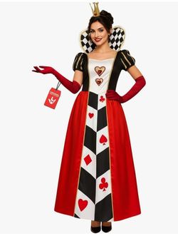 Halloween Costume Womens Queen of Hearts