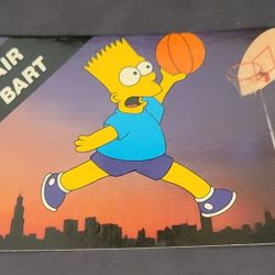 Air Bart Nike Promotional Card