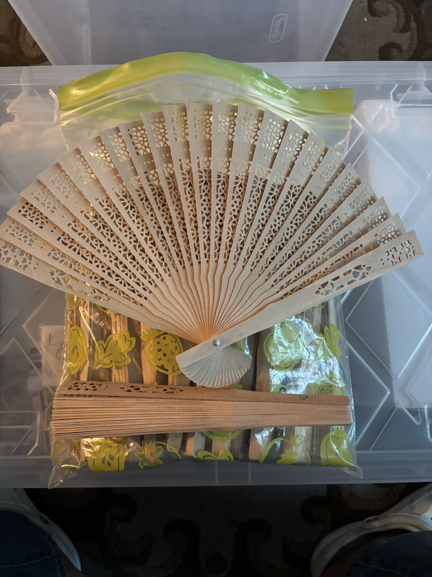 Wooden Foldable Fans