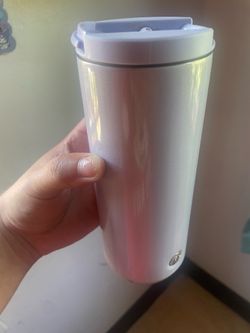 Glitter lilac Starbucks tumbler