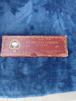 1920s New York playing cards