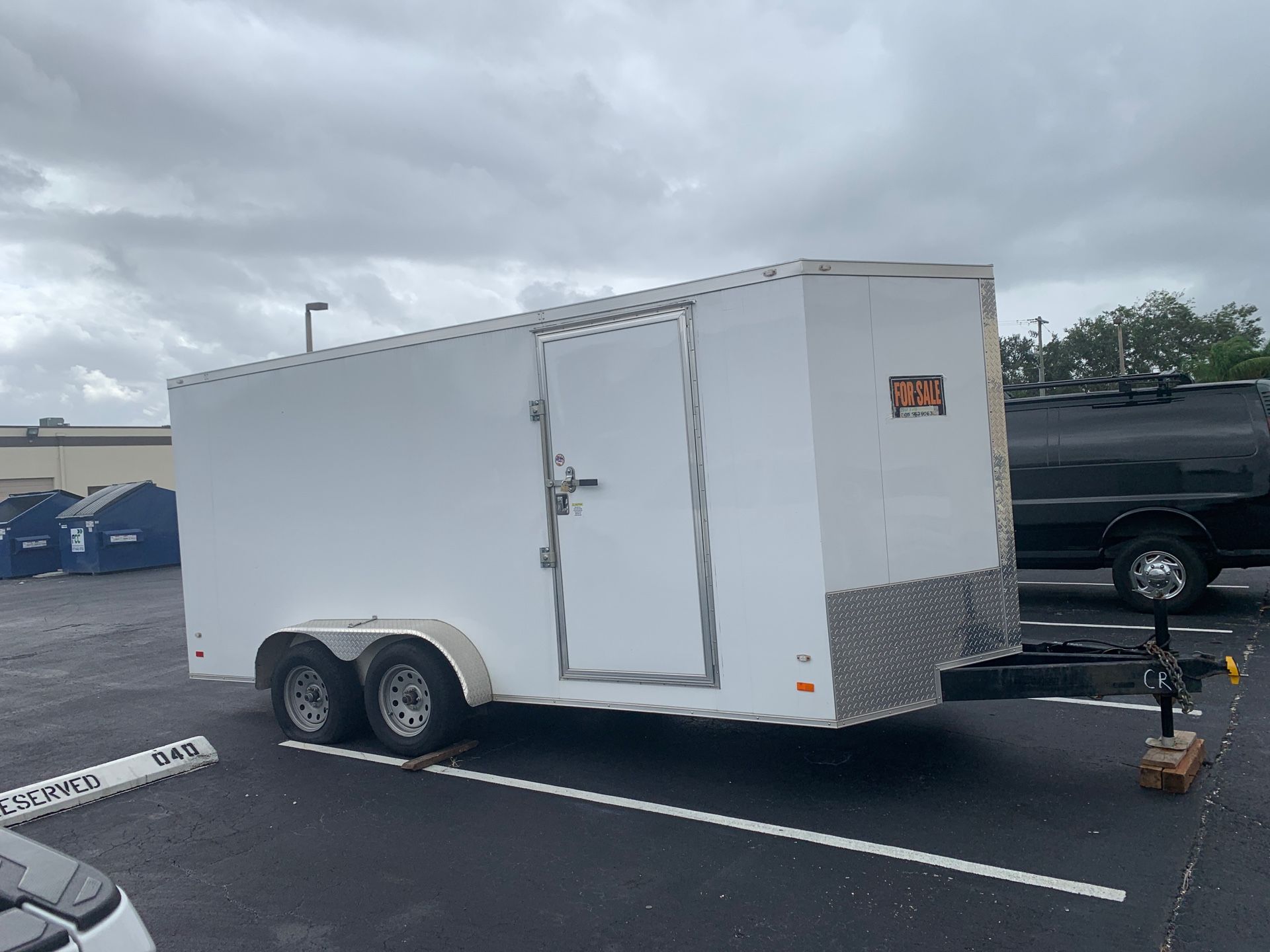 2019 Enclosed trailer 7x18 Covered Wagon