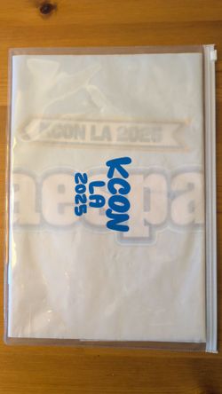 KCON LA 2025 aespa Banner - New and Unopened