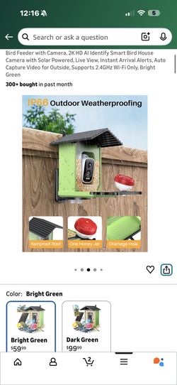 Smart Bird Feeder