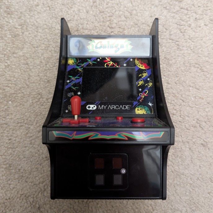 "Galaga" MY ARCADE Mini Arcade Cabinet
