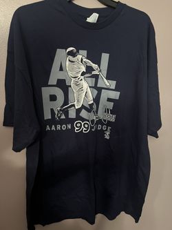 NY Yankees Aaron Judge All Rise Shirt Size 2 XL Like New